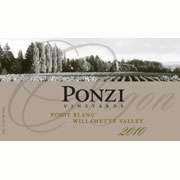 Ponzi Pinot Blanc 2010 