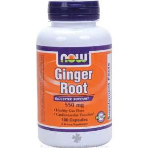  Ginger Root, 100 Capsules