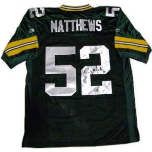 Clay Matthews Autographed Jersey   Authentic   Autographed NFL Jerseys 