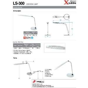  LED Desk Lamp LS 300 (White)