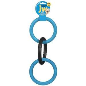  JW Pet Company Invincible Chains LT Triple Dog Toy, Large 