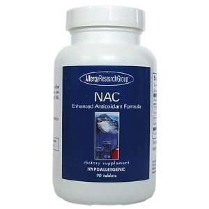 NAC Enhanced Antioxidant Formula 200 mg 90 Tablets   Allergy Research 