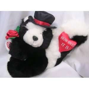  Valentines Day Gift ; Skunk Music Box Plush Toy ; How 