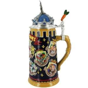 Looney Tunes Bugs Bunny Sculpted Hand Painted Stein  Toys & Games 