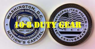 DC Metro Police 150th Anniversary Challenge Coin  
