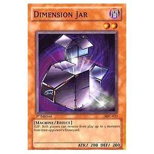  YuGiOh Magicians Force Dimension Jar MFC 023 Common [Toy 