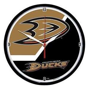 Anaheim Ducks Round Clock 