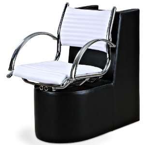  Powell White Dryer Chair Beauty