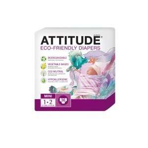  ATTITUDE Attitude Eco Friendly Diapers Pack   Size 1 2 