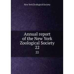   New York Zoological Society. 22 New York Zoological Society Books