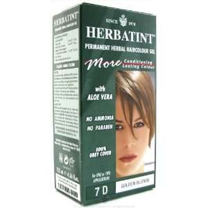   Permanent Herbal Haircolor Gel, Golden Blonde, 4.56 fl oz Beauty