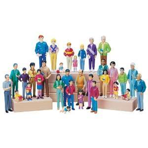Pretend Play Families   Set of 4