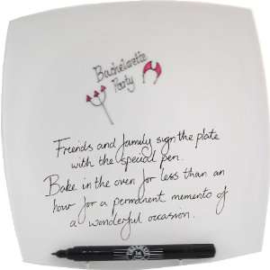  Bachelorette Party Signing Plate