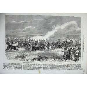   1863 Brighton Review Captain Jay Troops War Army Horse
