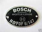 Horn Plate for Classic Bosch Horn DKW NSU BMW Zundapp Motorcycles 