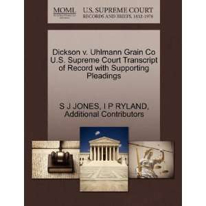  Dickson v. Uhlmann Grain Co U.S. Supreme Court Transcript 