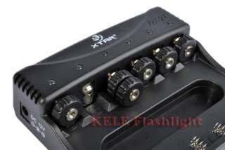 NEW XTAR WP6 Charger for 6x 18650 Battery + Car adaptor  