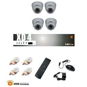  iVIEW 4G Network 4 Channel DIY Surveillance KIT D1 Real 