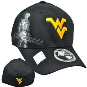 NCAA West Virginia Mountaineers Hat Cap Flex Fit Stretch 