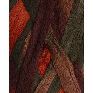  Knitting Fever Flounce Yarn 14 Brown/Orange/Burgundy Arts 
