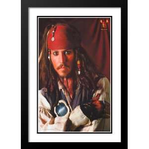 Pirates of the Caribbean 32x45 Framed and Double Matted Movie Poster 