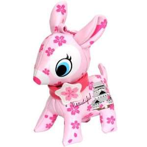  cute big pink deer charm cherry blossom temple Toys 