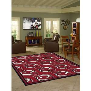  Anglo Oriental New Jersey Devils 109 x 132 Repeat Rug 