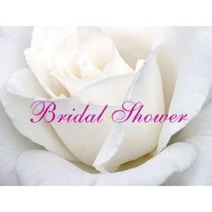  Pure White Rose Bridal ShowerPostage