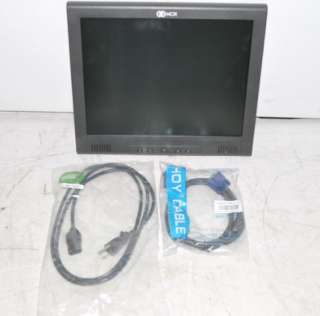 NCR Point of Sale Display Monitor 15in. 5942 7100 9090  