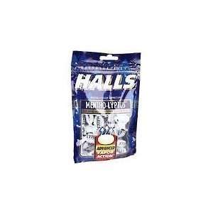  Halls Cough Drops Mentho Lyptus Bag   30 Each X 12 Bags 