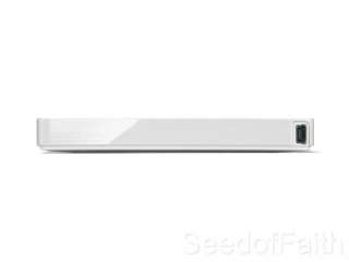   MiniStation USB 2.0 Portable Hard Drive 500GB HD PCU2 Series White