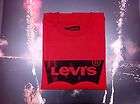 NWT Levis Batwing T Shirt Tee Red Guaranteed Authentic New with Tags