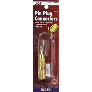  3 each Ace Solderless Pin Plug Connectors (3107653)
