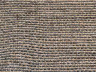 Blue Gold Weaved Pattern Upholstery Fabric bty  
