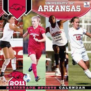  2011 Arkansas Razorbacks Calendar (9781436064095) Perfect 