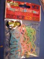 WHOLESALE LOT 144 GLOW TEXT PHRASES SILLY BANDS BANDZ  