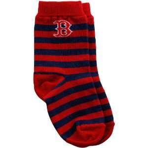  Boston Red Sox Toddler Navy Blue Red Rugby Socks Sports 