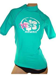 Maui Wear 500w womens short sleeve quality rash guard  