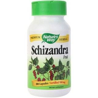  Solaray   Schizandra, 580 mg, 100 capsules Health 