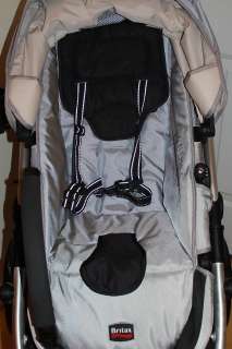 Britax B Ready SILVER stroller + Twilight color second seat *FLOOR 