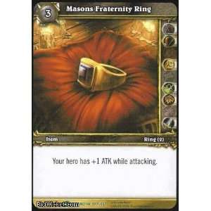  Ring (World of Warcraft   Heroes of Azeroth   Masons Fraternity Ring 