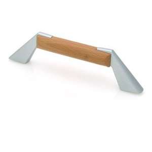   /Beach Wood and Metal 96mm Bridge Pull from the Wood and Metal Collec