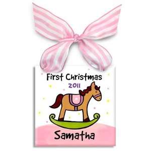  Horse 1st Christmas (Girl) Ornament