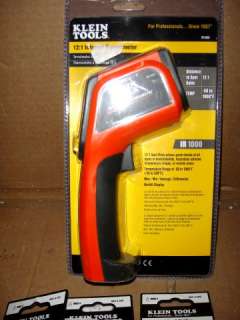 WHOLESALE KLEIN 4 SCREWDRIVERS 1 INFRARED THERMOMETER  