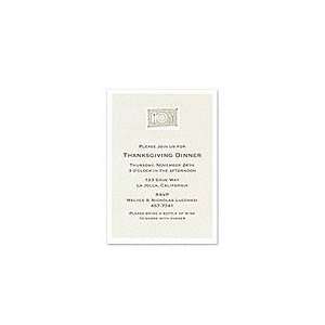   Place Setting Wedding Holiday Invitations