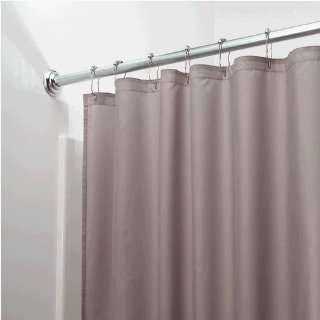  Waterproof Shower Curtain/ Liner in Gray by InterDesign 