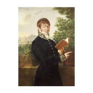 Francois xavier Fabre   Portrait Of An Official, Standing Above 