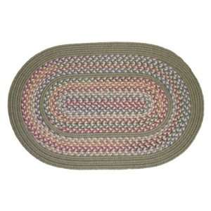  Rhody Rugs Tapestry Moss Rug, 4 ft. Round