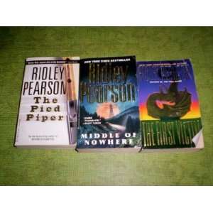  Ridley Pearson   (Set of 3) (The Pied Piper / Middle of 