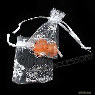   Organza Butterfly Mini Gift Bags 5x7cm Wedding Favours Free P&P  